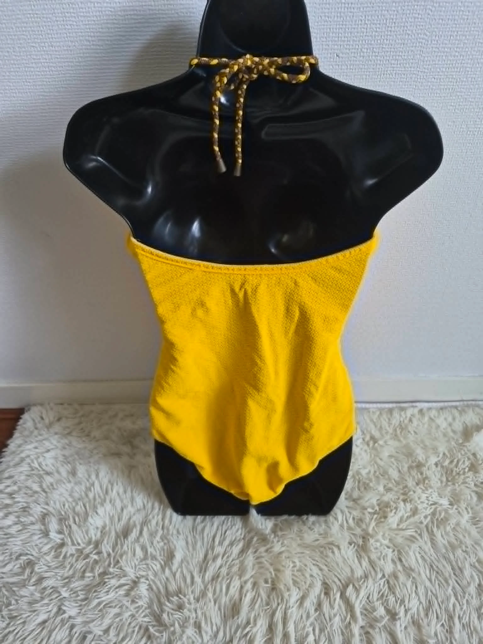 Galeries Lafayette yellow swimsuit - Size 42 - Very good condition – photo 2